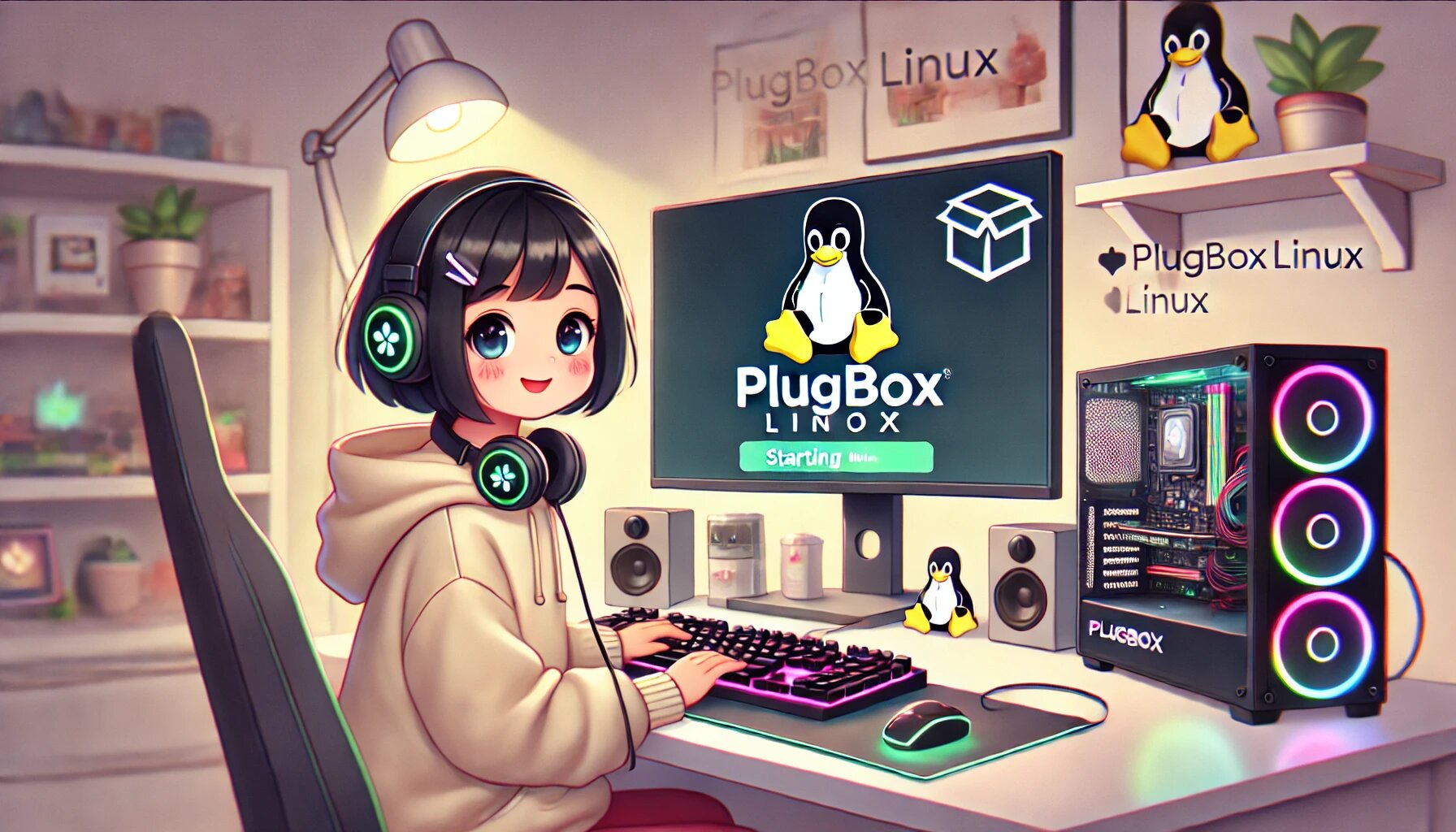 User exploring PlugboxLinux.org for advanced Linux gaming tips