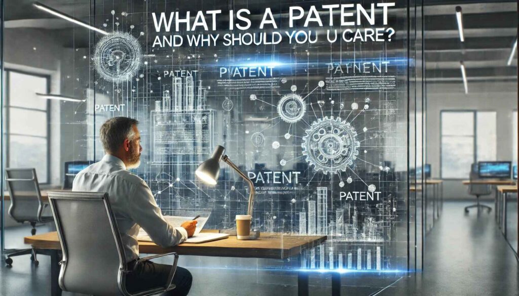 What is a patent and why it matters, explained in an office setting